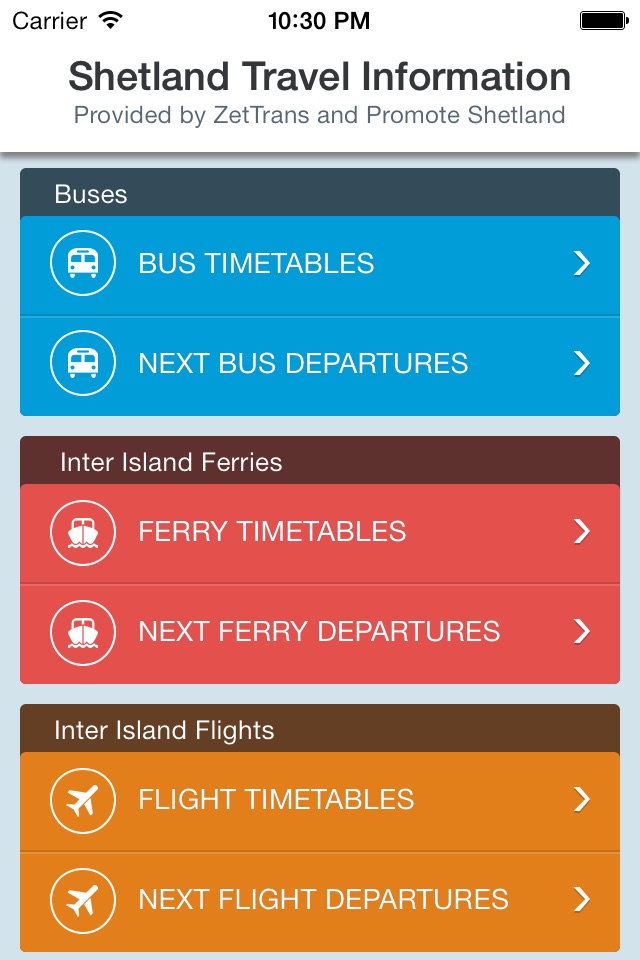 Shetland Travel Information screenshot 2