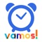 It is an alarm clock with a function to wake up absolutely and an out countdown function