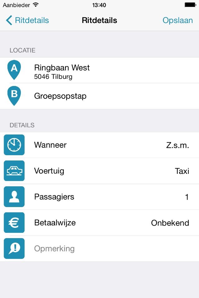 Cabman Mobile - Booking screenshot 3