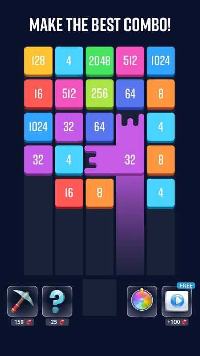 2048 Blocks™ screenshot 2