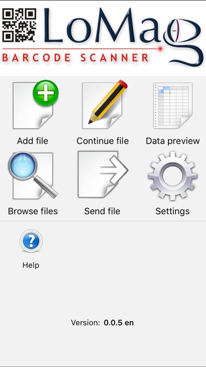 LoMag Barcode Scanner - Excel