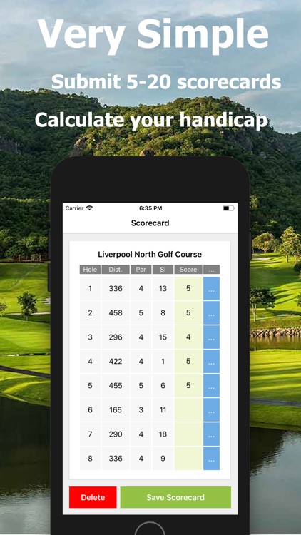 Golf Handicap - Online Golf by My Online Golf Club Limited