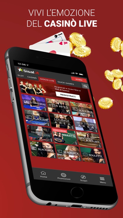 App sisal casino e slot