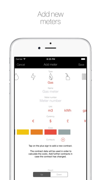 xMeter - Manage your meters