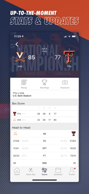 Virginia Sports(圖3)-速報App