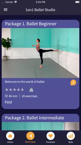 Game screenshot 1on1 Ballet Studio apk