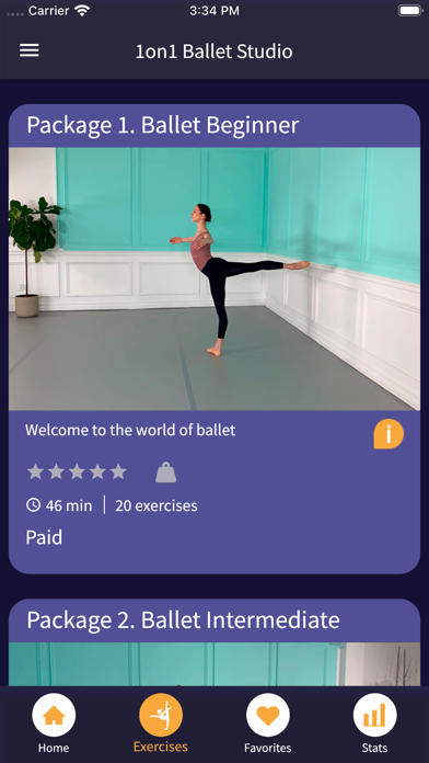 1on1 Ballet Studio screenshot 2