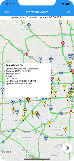 Houston Incident Map(圖2)-速報App