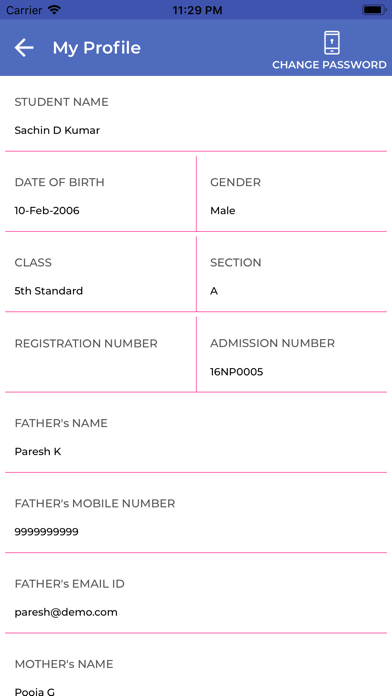 NPSCK Parent App screenshot 3