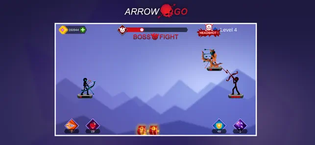 Arrow Go!, game for IOS