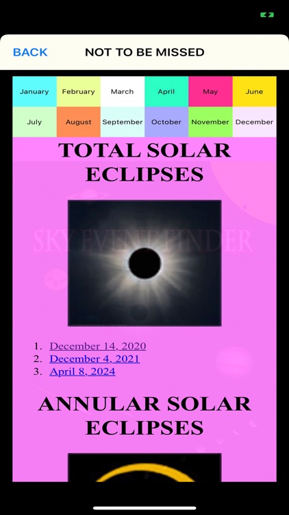 Sky Event Finder