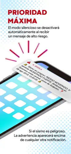 Captura de Pantalla 4 SASSLA: Sismos en tiempo real iphone