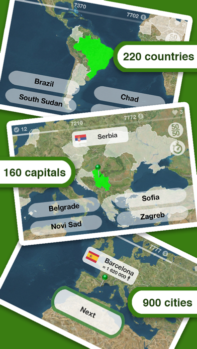 Geography Screenshots