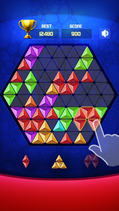 How to cancel & delete Hexa : Block Triangle Puzzle from iphone & ipad 4