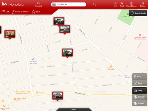 KW Real Estate Search for iPad screenshot 2