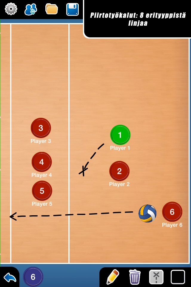 Coach Tactic Board: Volley screenshot 3