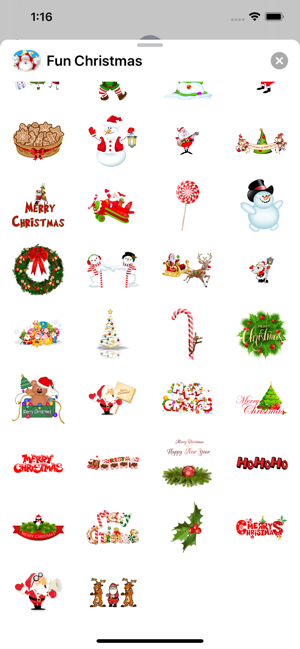 Funny Christmas for iMessage(圖3)-速報App