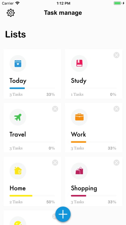 Task Manage - Life list