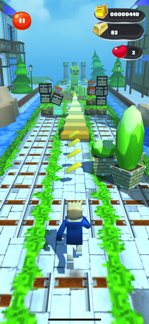 Mine Runner - 3D Pixel Runner(圖7)-速報App