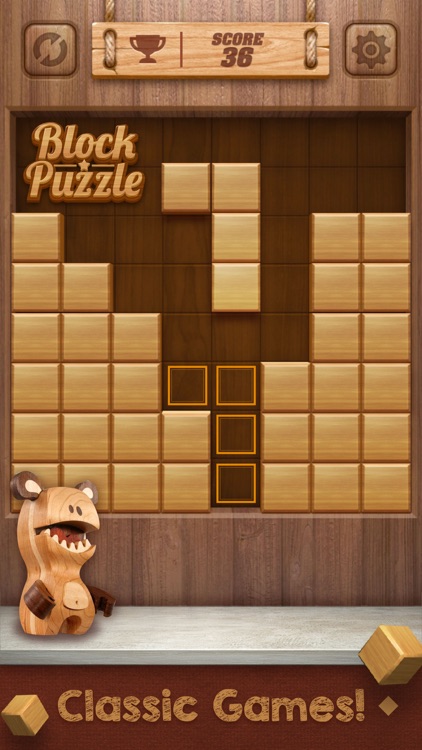 Wood Cube Puzzle screenshot-0
