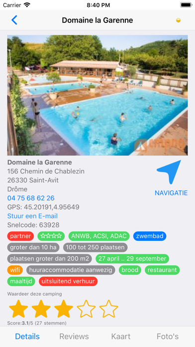 alle campings in Frankrijk screenshot 4