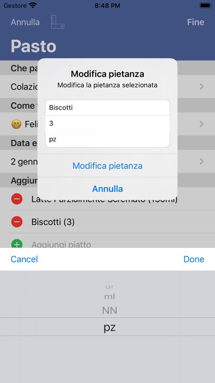 Diario Alimentare Emozionale screenshot-3