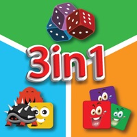 Fuzzy Dice Puzzle Games 3 in1