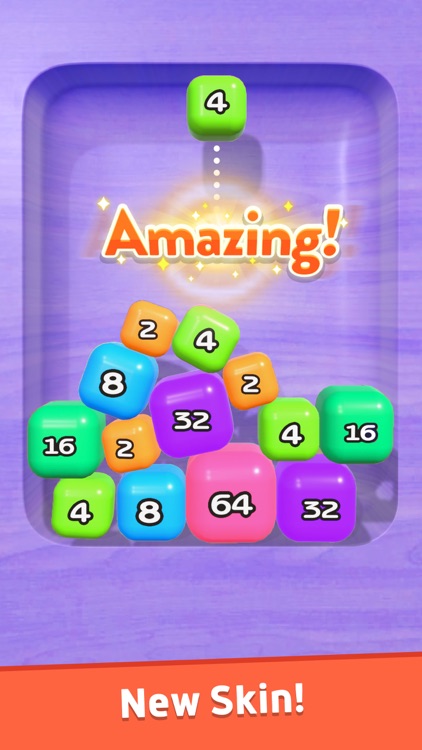 Merge Blast 3D - 2048 Plus screenshot-3