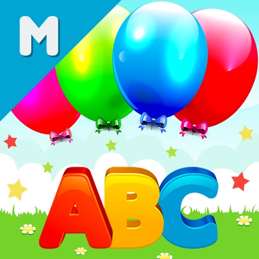 ABC Play Ballooon Pop Letters Icon