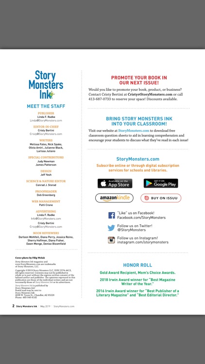 Story Monsters Ink® Magazine