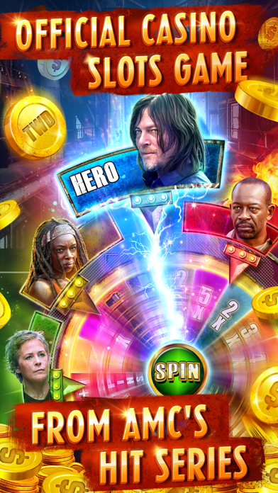 The Walking Dead Casino Slots screenshot 2