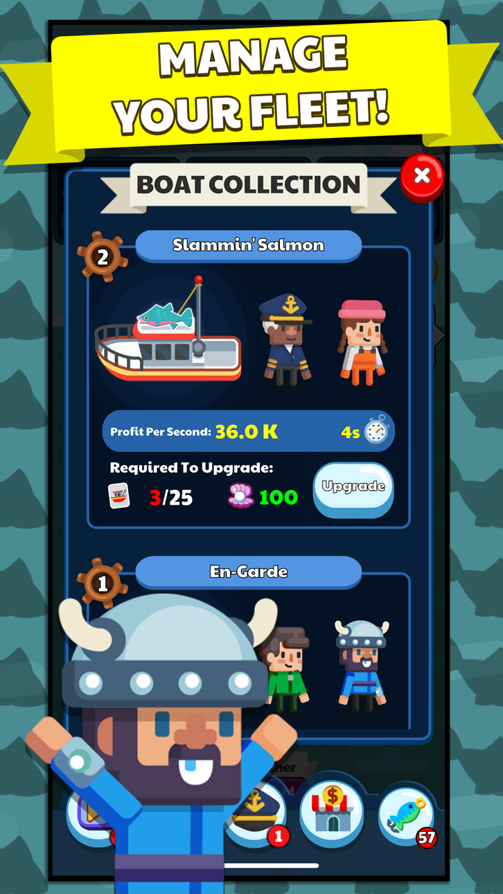 Idle Fishing Story Hack screenshot 4 - iOS game interface