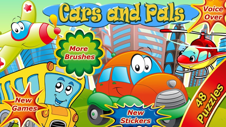 Cars Puzzle Fun Games for Kids