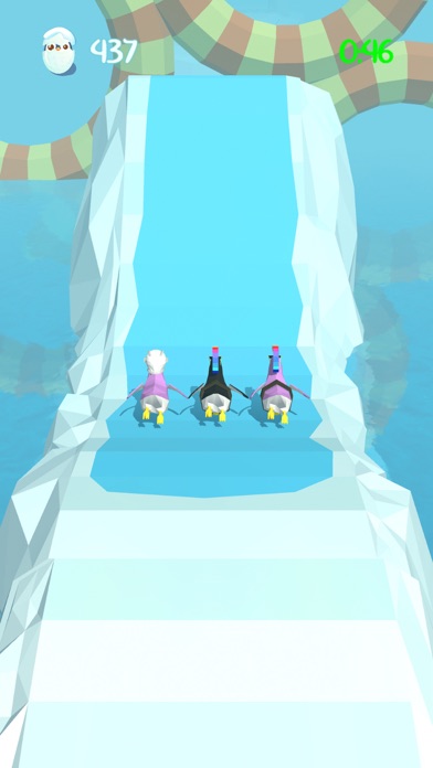 Penguins Race - Battle Royale screenshot 4