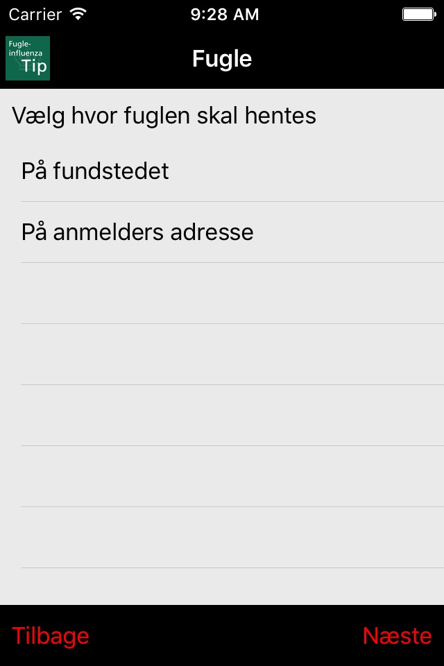 FugleinfluenzaTip screenshot 3