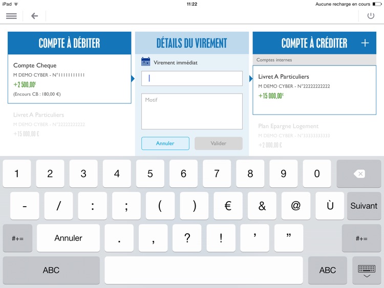 Banque Populaire pour iPad screenshot-3