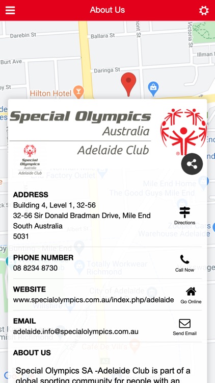 Special Olympics Adelaide Club