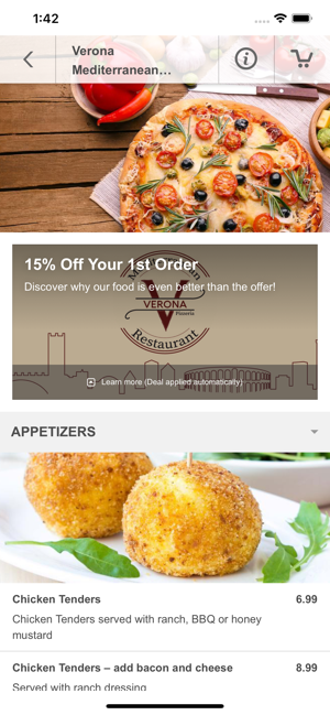 Verona Mediterranean Pizzeria(圖3)-速報App