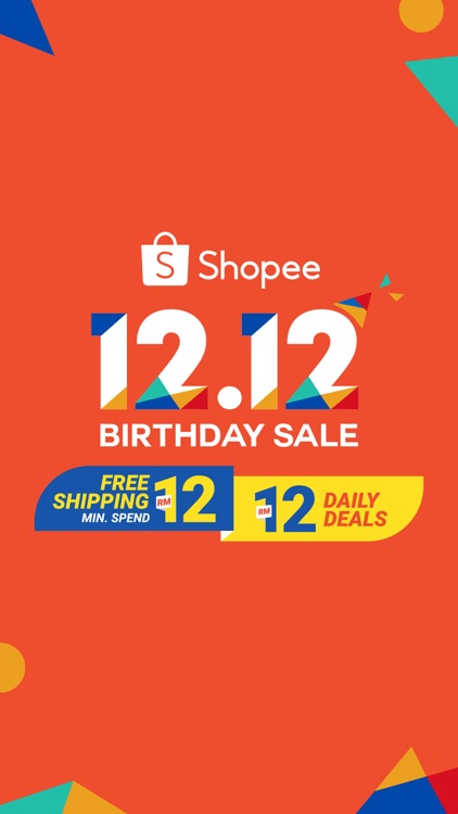 Shopee MY: 12.12 Birthday Sale