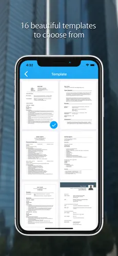 Imágen 2 Currículum Aplicación PDF iphone