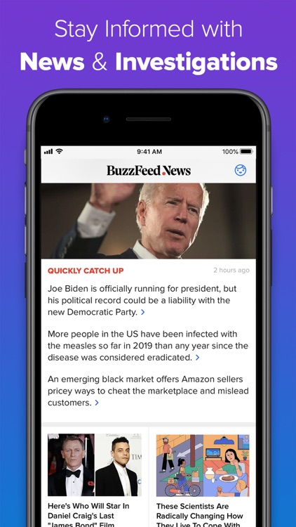 BuzzFeed - Quizzes & Celebrity screenshot-4