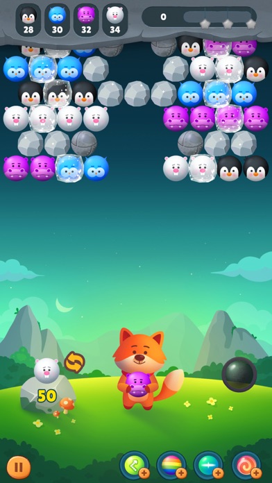 Fox Blaster - Bubble Shooter screenshot 2
