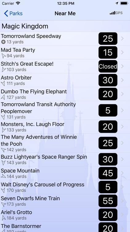 Wait Times for Disney World screenshot-3