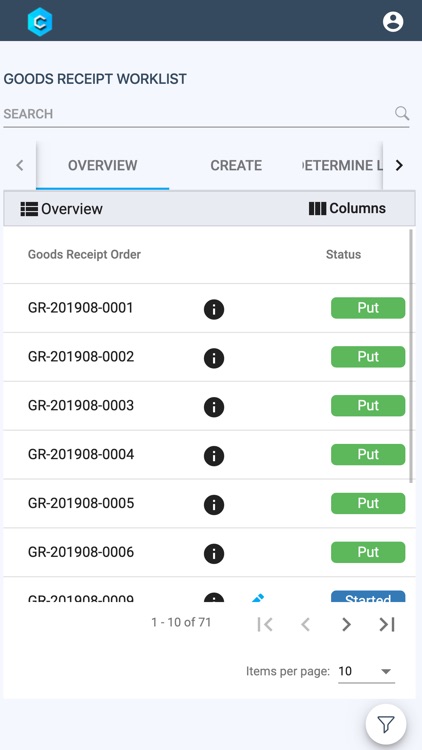 Warehouses Management System