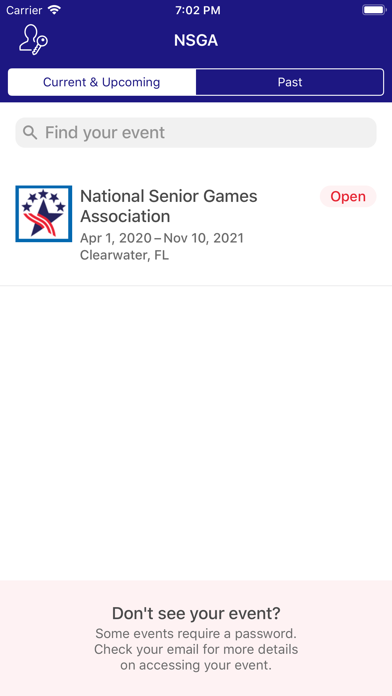 National Senior Games Assn. screenshot 2