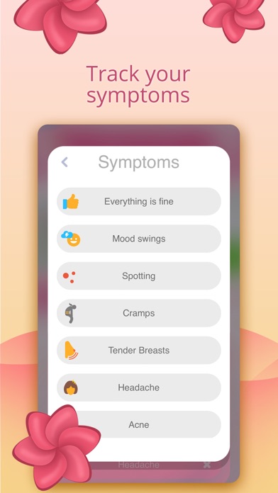Menstrual Cycle Period Tracker screenshot 4