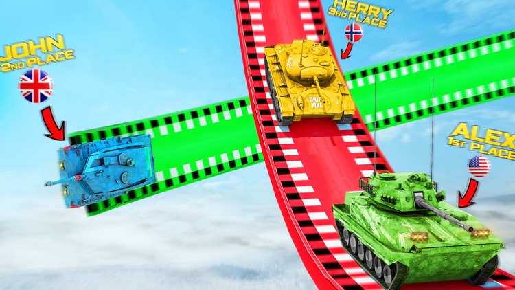 Stunts Racing Tank Game 2020