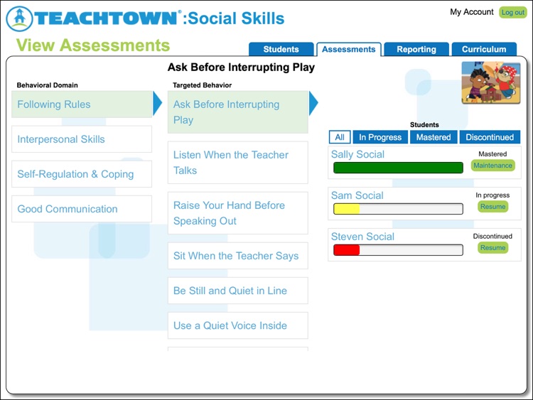 TeachTown Social Skills