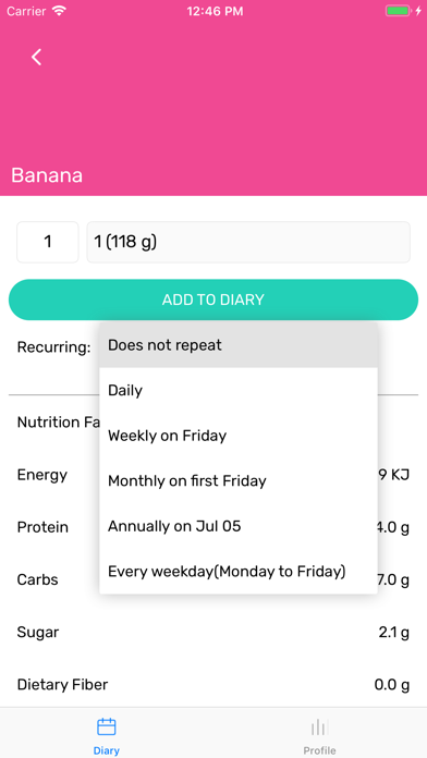 Healthful app screenshot 3
