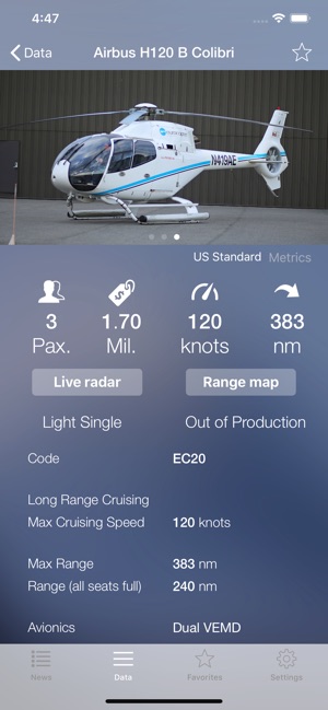 AirDB Civil Helicopters Data(圖2)-速報App